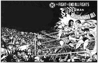 Illustration for article titled The Story Behind That Superman and Muhammad Ali Team Up